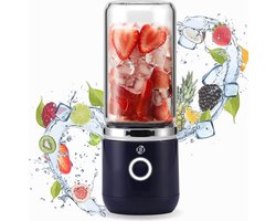 Equivera Mini Blender - Blender-To-Go - Smoothies - Draadloos - Draagbaar - USB-oplaadbaar -