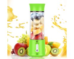 GoFive GF1 - Mini Blender - Limoengroen - 500 ml - USB-C Oplaadbaar