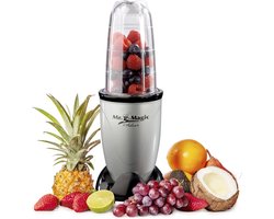 GOURMETmaxx blender zilver-zwart