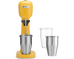 Hendi Milkshake Maker - Geel - Professionele Milkshake Machine - 0,95 Liter - 230V / 400W - 17x19,6x(H)49cm