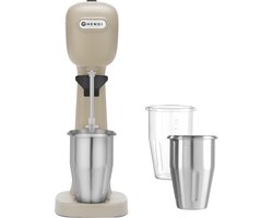 Hendi Milkshake Maker - Taupe - Professionele Milkshake Machine - 0,95 Liter - 230V / 400W - 17x19,6x(H)49cm