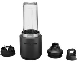 Kitchenaid Foodprocessor - Kitchenaid Go - Draagbare blender - BPA-vrij - 473 ml - met batterij - Zwart