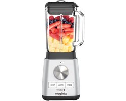 Magimix Power Blender - Smoothie Maker 1,8 Liter - Ice Crusher - Mat Chroom