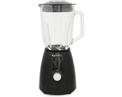 Magnani Elektrische Blender - Multifunctionele Mixer - Smoothie Maker - Zilver en Zwart - 2 Snelheden - Turbobooster - 1,5 L - 600 W