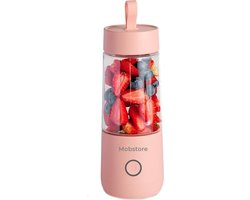 Mini Blender - Smoothie Maker - Compact Blender - Draagbare Blender - Oplaadbare mini Blender - Portable Blender - Draagbare mini Blender - Lichtgewicht - Vitamer 4 Bladen - Fruit Juicer - Fruit Blender - blender - Blender - blenders - keukenmachines