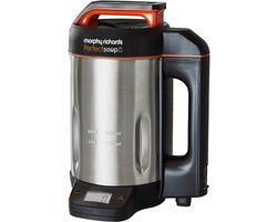 Morphy Richards Perfect Soepmaker - Geïntegreerde Weegschaal - 1.6L - Roestvrij Staal - 501025