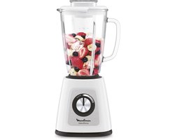 Moulinex Blendforce Glass LM430110 - Blender - 800W - 1,5L - Ijsmaler - Wit