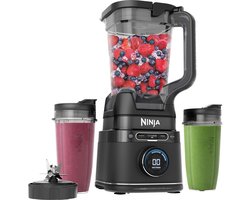 Ninja Detect 2-in-1 Blender en Smoothie Maker - BlendSense Technologie - 2024 Model - IJscrusher - 1200 Watt - TB301EU