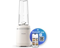 Philips Eco Conscious Edition Blender, gemaakt van gerecycled materiaal, 0,6 L, 350 W, Wit (HR2500/00)