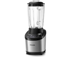 Philips High-Speed Blender - 7000 Series - HR3760/00 - Zwart/RVS