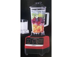 Power Blender –1500 Watt – 2L – Krachtige Smoothie Maker – Ice Crusher – 8 Snelheden en 4 Programma’s – 8 RVS Messen