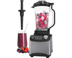 Power Blender met Digitaal Display - Ijscrusher - 8 standen - Inclusief stamper - 8-bladig Mes - 2L - Vivid Green