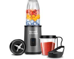 Savoré Kitchen Blender Pro+ NutriPower - Blender to Go - Smoothie Maker - 2 Bekers