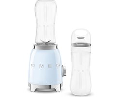 SMEG PBF01PBEU - Personal blender - Pastelblauw - 600 ml - 300W - Jaren '50