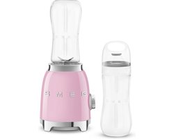 SMEG PBF01PKEU - Personal blender - Roze - 600 ml - 300W - Jaren '50