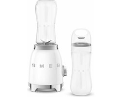 SMEG PBF01WHEU - Personal blender - Wit - 600 ml - 300W - Jaren '50