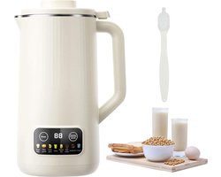 Sojamelk Maker - Milkmaker 4 in 1 - Vegan Milk - 10 Messen - Extra Fijne Melk - Wit