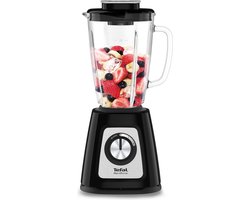 Tefal Blendforce II BL4388 - Blender - Glazen kom - Zwart