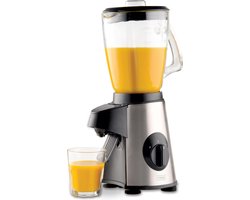 Trebs Blender - 500W en 1,7L kan - 3 snelheden - Smoothies soepen sauzen en meer - 99327 - Zwart