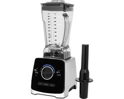 Tristar Power Blender BL-4473 – Blender, smoothiemaker en ijscrusher 2 liter - 2000 Watt - Kan van Hoogwaardig Tritan - Zwart