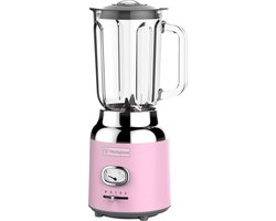 Westinghouse Retro Blender - Smoothie Maker - Roze - 1,5 Liter - 600W