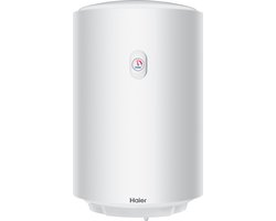 Haier elektrische boiler 100 liter 1500 watt, 8 Bar, 75 graden, incl ophang set , aansluitsnoer en inlaatcombinatie. Hoogte 120 cm Doorsnee 40