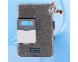 Zonneboiler pompstation met Sr21L regelaar | Grundfos pomp