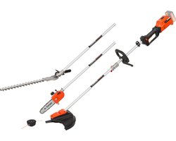 Powerplus Dual Power POWDPG7553 4 in 1 Bosmaaier - 40V - Brushless - Maaibreedte trimmer 320mm, bosmaaier 255mm, heggenschaar 410mm, kettingzaag 200mm - Excl. accu en lader - Incl. trimmerdraad en maaischijf