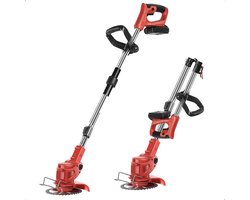 TGT500W-Premium - Grastrimmer - Bosmaaier - Grasmaaier - Op Wielen - Draadloos Met 2x Accu