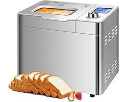 Broodmachine - Brood Machine - 550W - Zilver