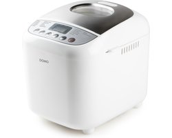 DOMO B3976 Broodbakmachine – 17 Programma’s – 500-1000g – Glutenvrij Programma – Wit