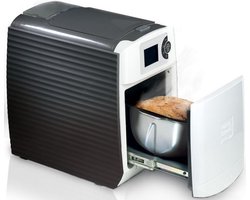 Luxe Broodbakmachine crispy  easy bread - Eenvoudig in gebruik - Zwart/grijs