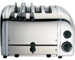 2 X 2 Combi Toaster - 4 Sleuven - RVS - 42174 - Dualit L139 - Horeca & Professioneel