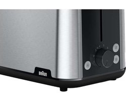 Braun HT 1510 2 snede(n) 900 W Zwart, Roestvrijstaal