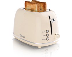 Estus Iconic Broodrooster Beige - Retro Toaster