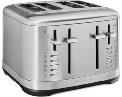 Kitchenaid 5KMT4109ESX Broodrooster 4 Sleuven Roestvrijstaal