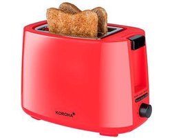 Korona 21132 Broodrooster - 750W- rood