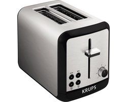 Krups KH311010 Broodrooster RVS 2 gleuven - 7 programma's