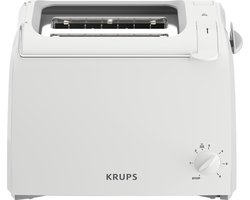 Krups Proaroma KH151110 broodrooster 2 snede(n) 850 W Wit