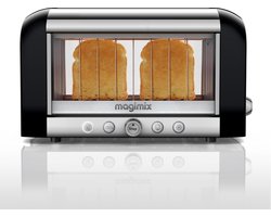 Magimix Vision Toaster - Zwart - Quartz techniek - 8 standen