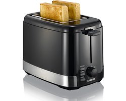 Melissa Broodrooster - 800W - Toaster - Afneembare kruimellade - 16140148 - Zwart