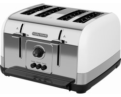 Morphy Richards 240134 broodrooster 4 snede(n) 1800 W Wit