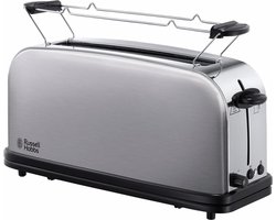 Russell Hobbs 21396-56 Adventure Long Slot - Broodrooster - Zilver