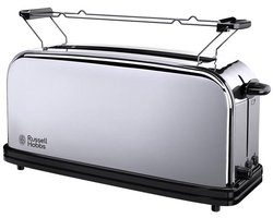 Russell Hobbs 23520-56 2snede(n) 1600W Zwart, Roestvrijstaal broodrooster