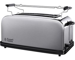 Russell Hobbs 23610-56 Adventure Long Slot 4 snedes - Broodrooster - RVS