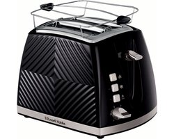 Russell Hobbs Groove Broodrooster - Zwart - 26390-56