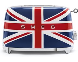 Smeg TSF01UJEU - Broodrooster - 2x2 - Union Jack