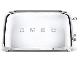 SMEG TSF02SSEU - Broodrooster - Chroom - 2x4 - 1500W - 6 niveaus