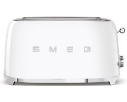 SMEG TSF02WHEU - Broodrooster - Wit - 2x4 - 1500W - 6 niveaus