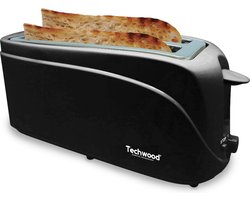 Techwood TGP506 - Longslot Broodrooster - extra brede lange sleuven